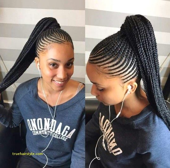 Straight up hairstyles 2024 2018 with beads