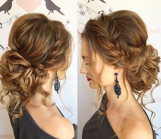 Glamorous Updo Elegant Hairstyle Truehairstyle