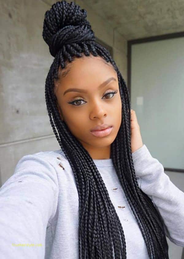 Simple Newest Jumbo Box Braids | TrueHairstyle